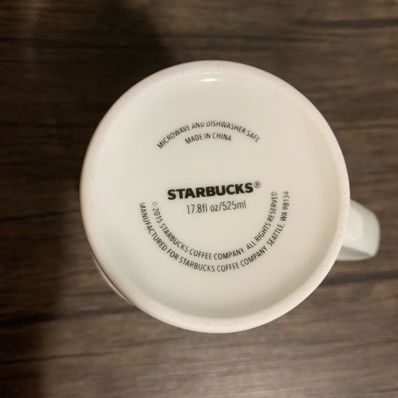 Starbucks coffee mug pine trees, 2015 great gift! New - Picture 7 of 9
